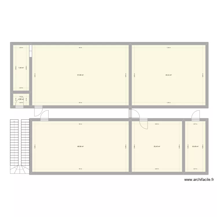 salle de seminaire. Plan de 