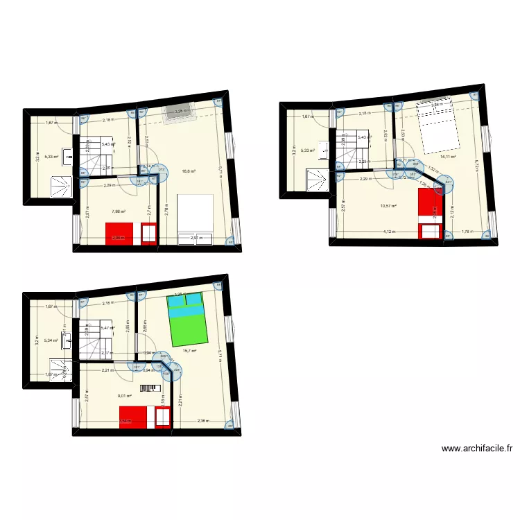 Tif R+1 avt. Plan de 