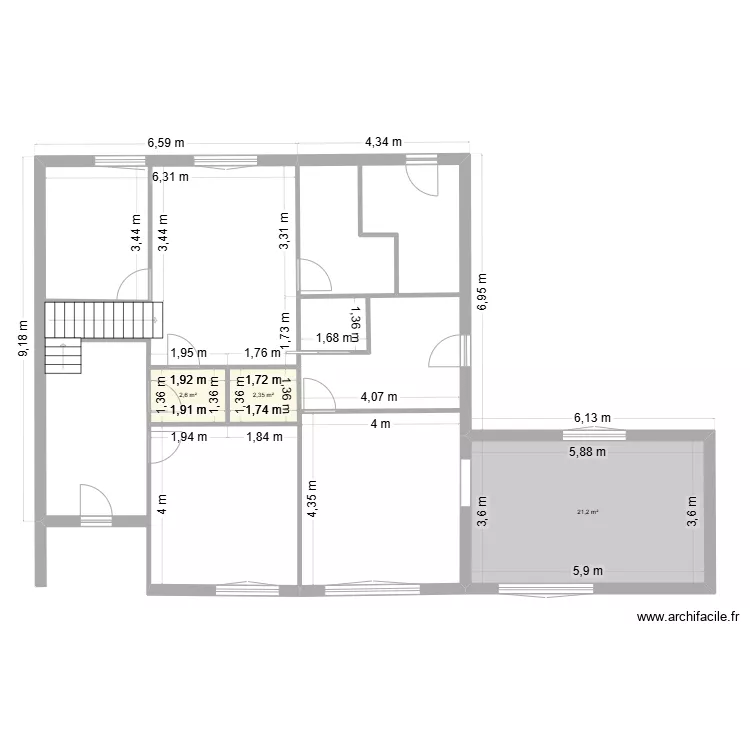 93 BP Rdc Plan de Base 1.1. Plan de 93 BP Rdc Plan de Base 1.1. Plan de