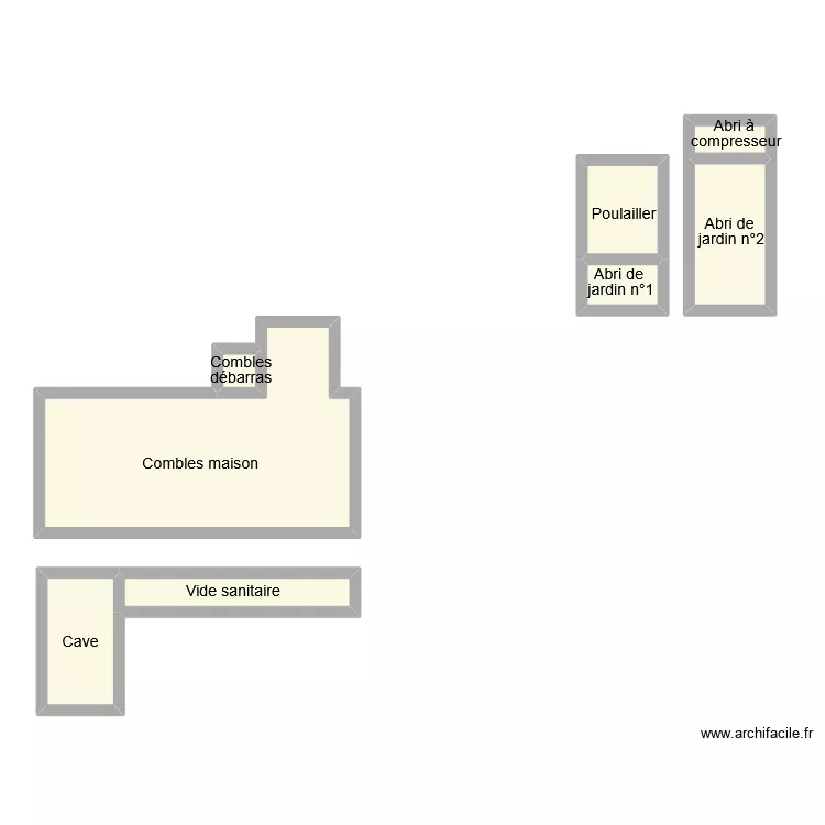roy depedance. Plan de 8 et 54 m² roy depedance. Plan de 8 et 54 m²