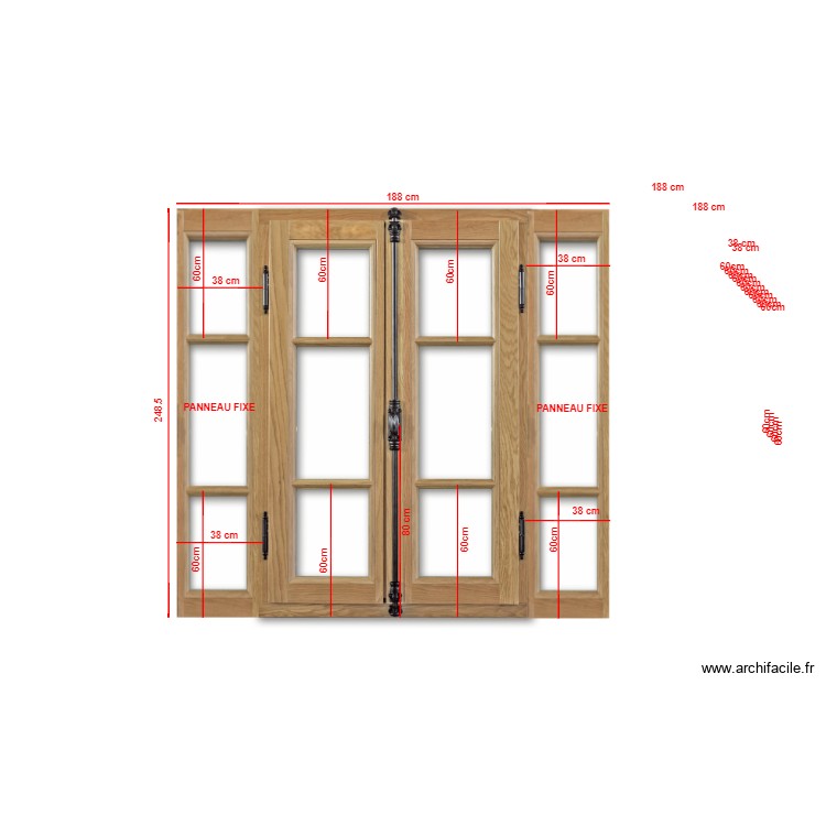 PARIS 17 FENETRE G. Plan de 0 pièce et 0 m2