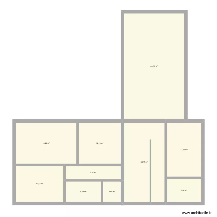 Melanie Victor. Plan de 10  et 146 m²