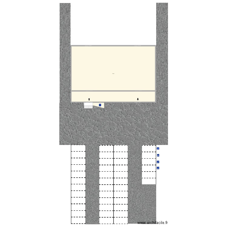 verger bio oranger. Plan de 1 pièce et 572 m2