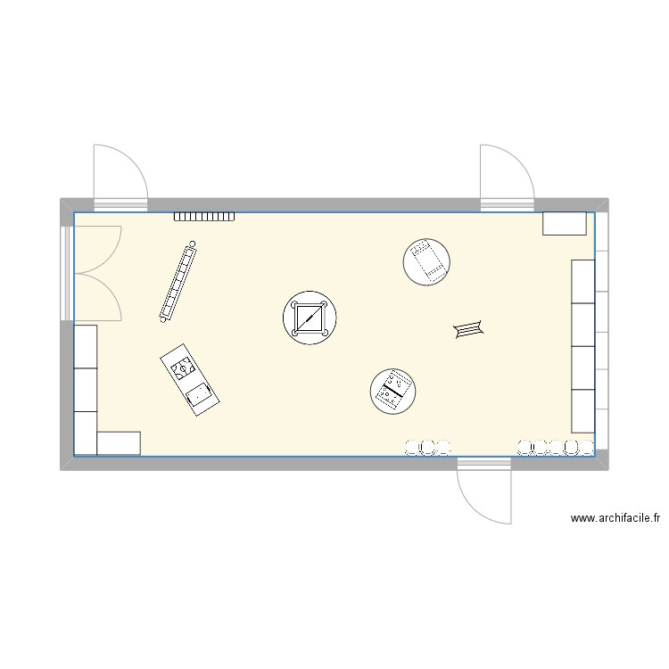Salle Poly. Plan de 0 pièce et 0 m2
