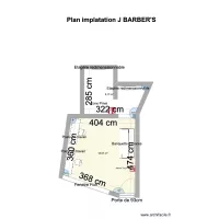 PLAN J BARBER'S IMPLANTATION