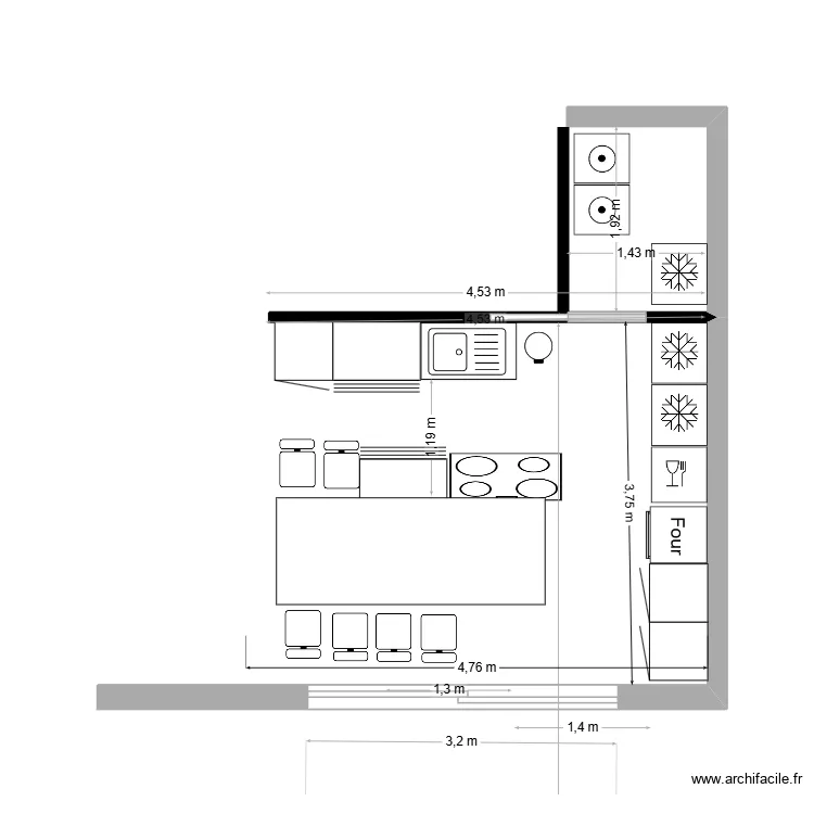cuisine mazurier  3. Plan de 