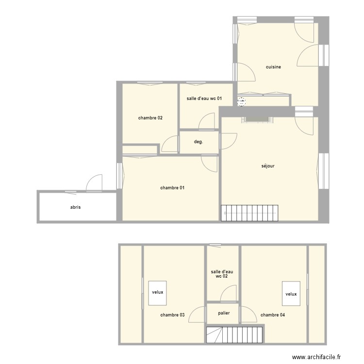 baret v. Plan de 15 pièces et 129 m2