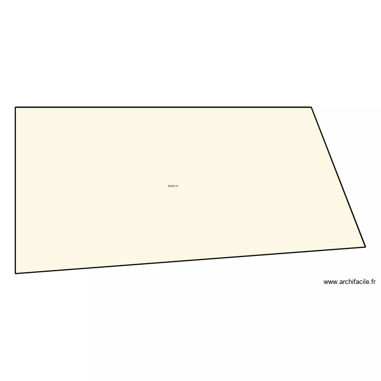 Maison Eliane Jardin 01. Plan de 1  et 210 m²