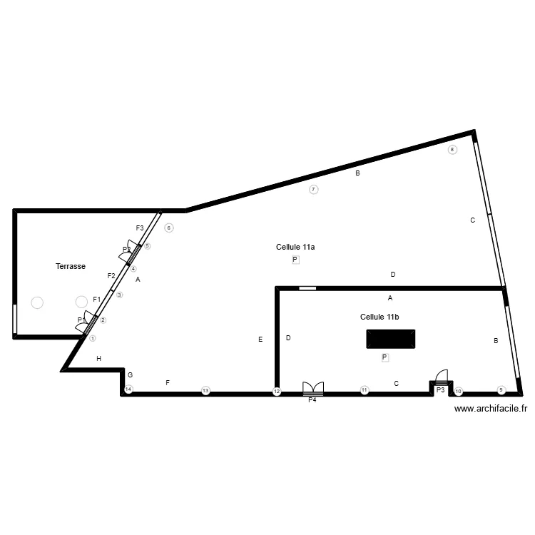 Euralille spinach Plomb. Plan de 