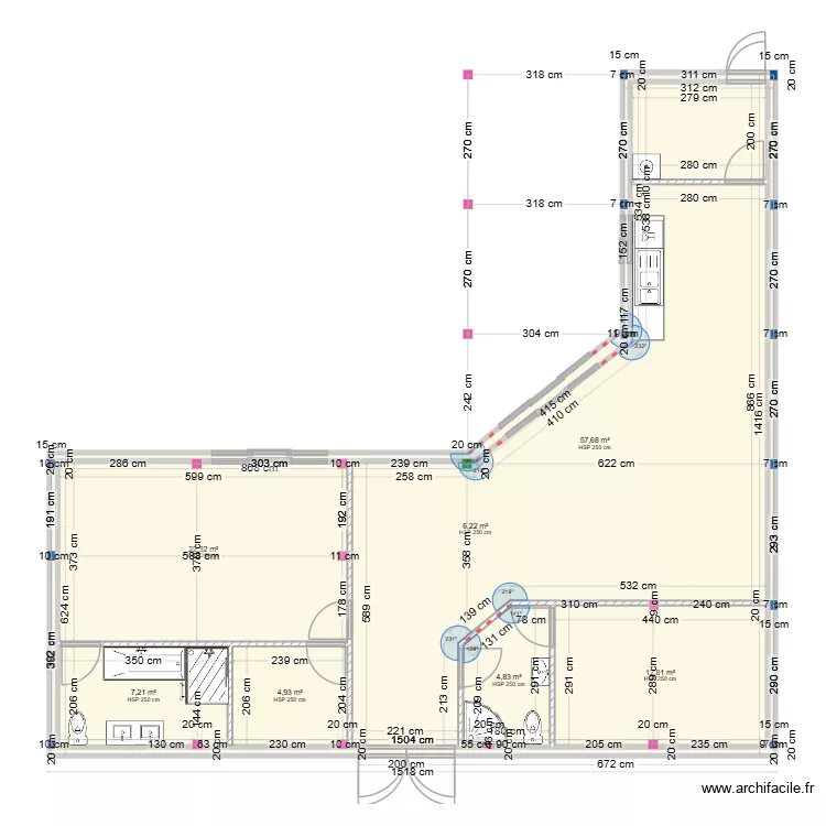 concept mures NEW step 6 - attentes. Plan de 7 et 233 m² concept mures NEW step 6 - attentes. Plan de 7 et 233 m²
