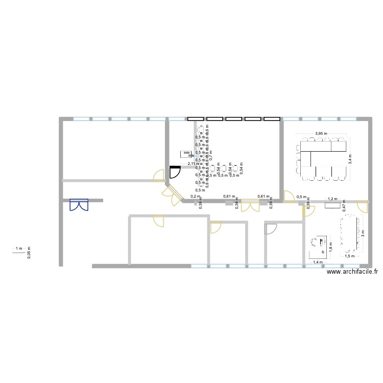 plateau V1. Plan de 0 pièce et 0 m2