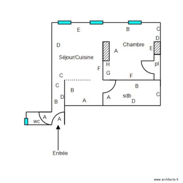 LYON. Plan de 0 pièce et 0 m2