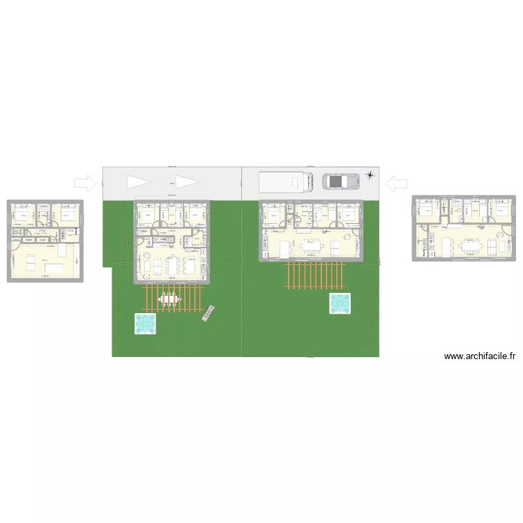 SPQ lot11 V9. Plan de 29  et 250 m²