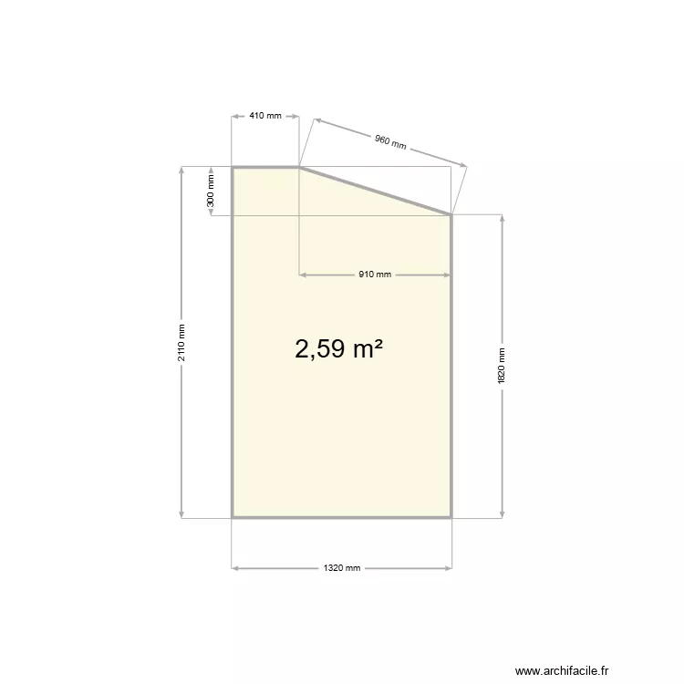 plan verre salle de bain Cossonnay appartement 2 em droite. Plan de 