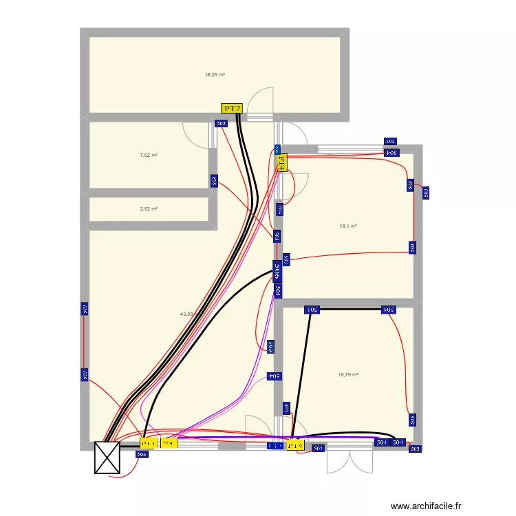 ali. Plan de 