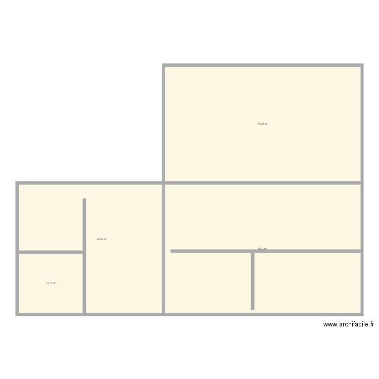 de lima martens v. Plan de 4 pièces et 222 m2