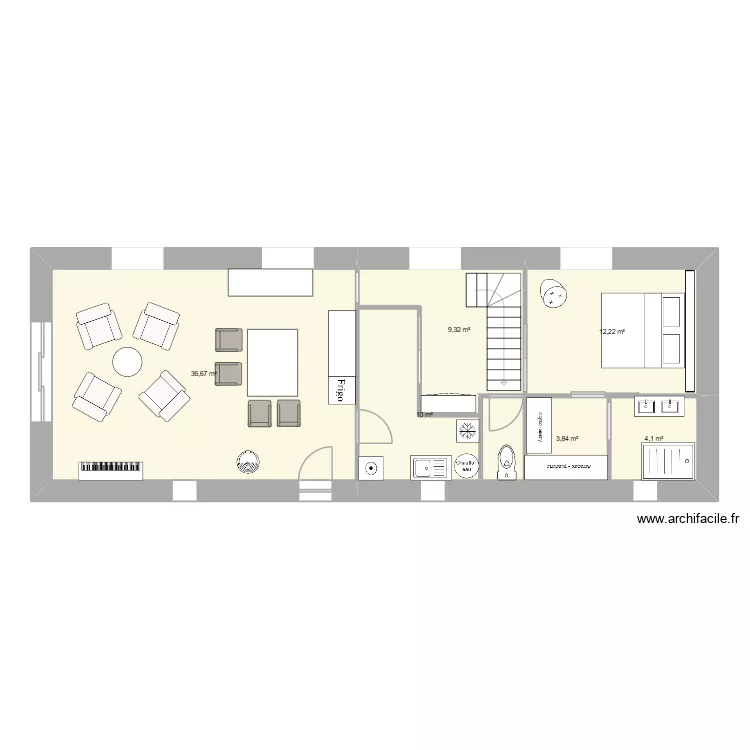 kersaby 2. Plan de 6 et 76 m² kersaby 2. Plan de 6 et 76 m²