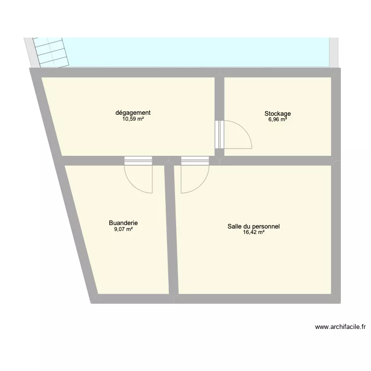 Andrezieux PLAN ELODIE. Plan de 