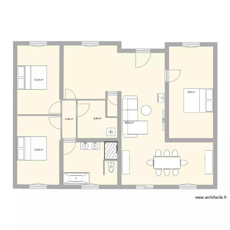 avesnes 2. Plan de 