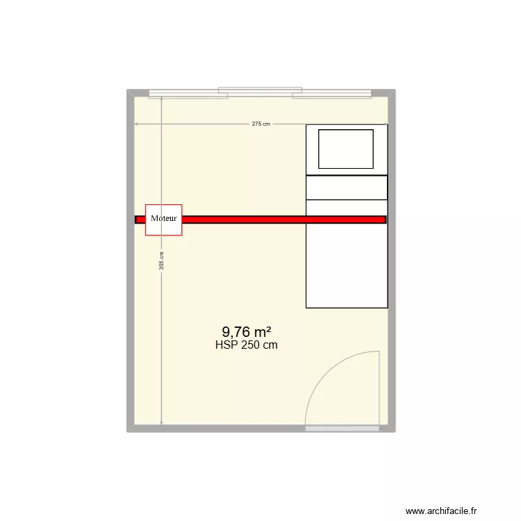CASTAGNET CESTAS. Plan de 