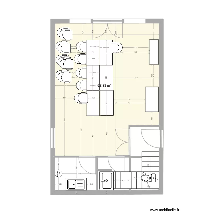 admrbas. Plan de 1 pièce et 29 m² admrbas. Plan de 1 pièce et 29 m²