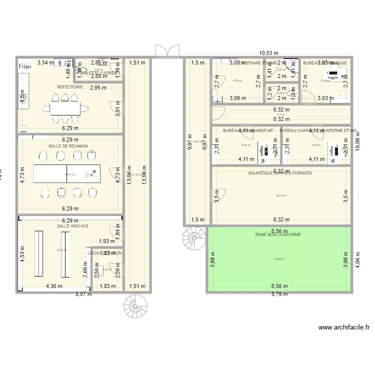 Extension vie usine. Plan de Extension vie usine. Plan de