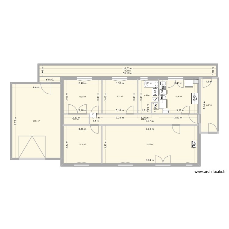 maison1. Plan de 0 pièce et 0 m2 maison1. Plan de 0 pièce et 0 m2