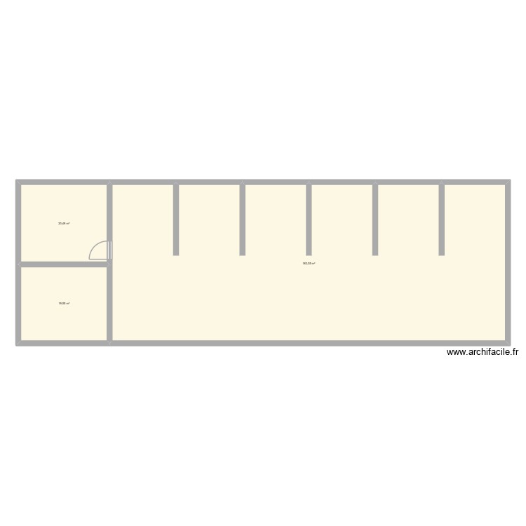 ECURIE. Plan de 0 pièce et 0 m2