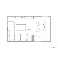 Salon + entree de maison