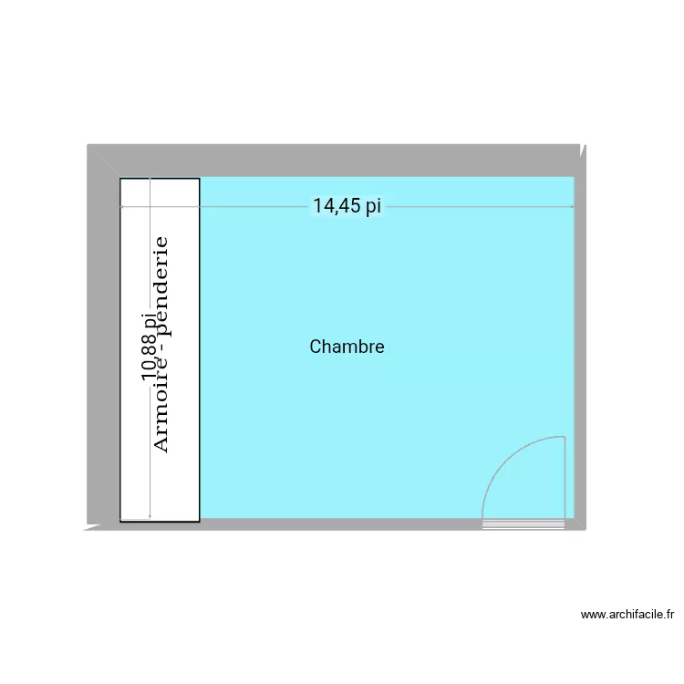 Chalet Plan 1. Plan de 1 Pièce et 15 m² Chalet Plan 1. Plan de 1 Pièce et 15 m²