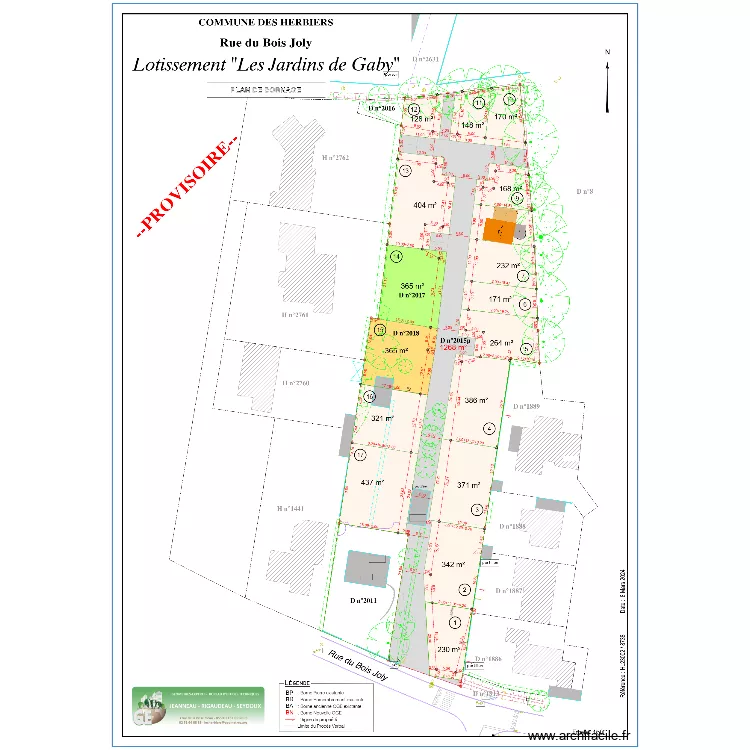 Les Jardins de Gaby. Plan de Les Jardins de Gaby. Plan de