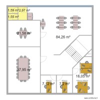 OHM R+2 disposition des tables