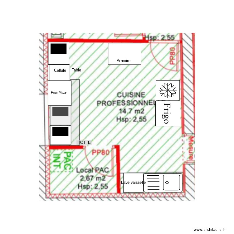 ACOLEA NUMERI TABLE . Plan de 0 pièce et 0 m2