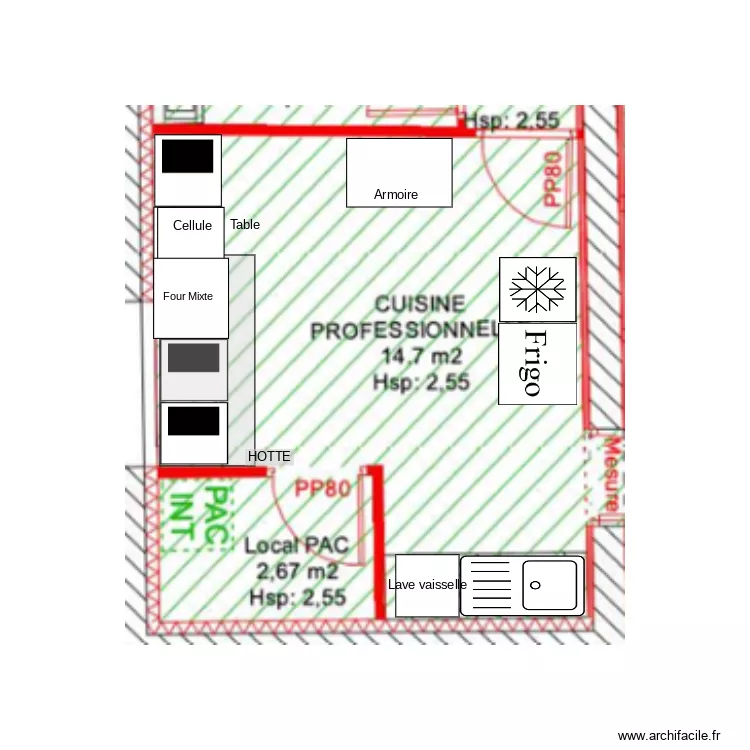 ACOLEA NUMERI TABLE . Plan de 