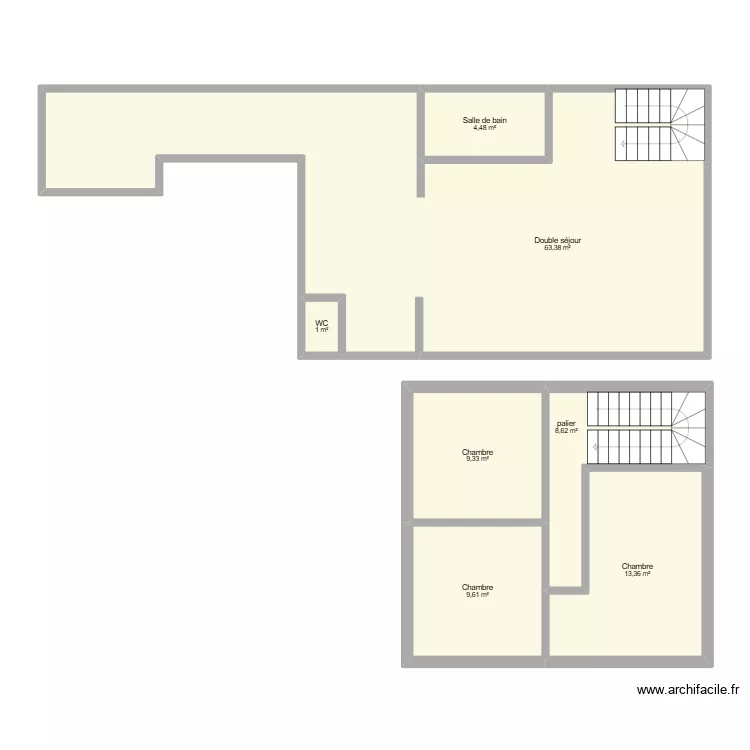 298 dupont lievin. Plan de 7 et 110 m² 298 dupont lievin. Plan de 7 et 110 m²