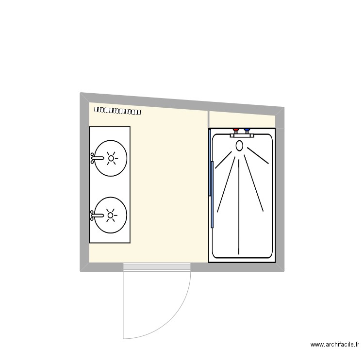 Lrm Walin 2. Plan de 1 pièce et 4 m2