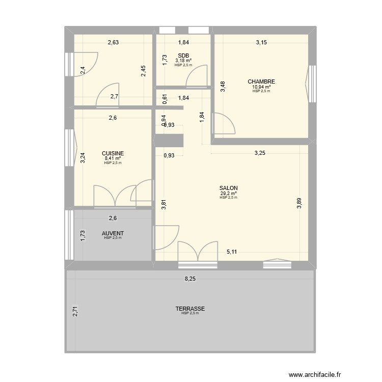 leclercq. Plan de 0 pièce et 0 m2