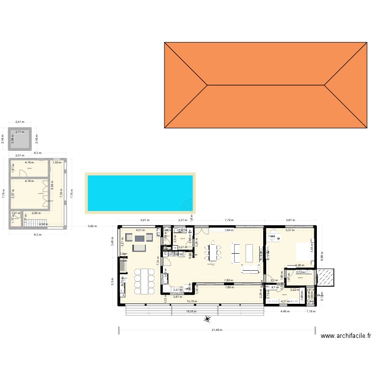 New 1101 droite 09/25 2. Plan de 12 pièces et 216 m2