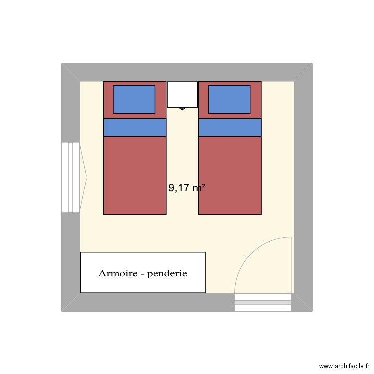 Chambre 2. Plan de 0 pièce et 0 m2