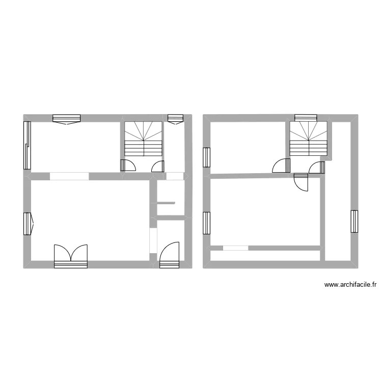 28 CALVAIRE R+1 DEPENDANCE. Plan de 28 CALVAIRE R+1 DEPENDANCE. Plan de