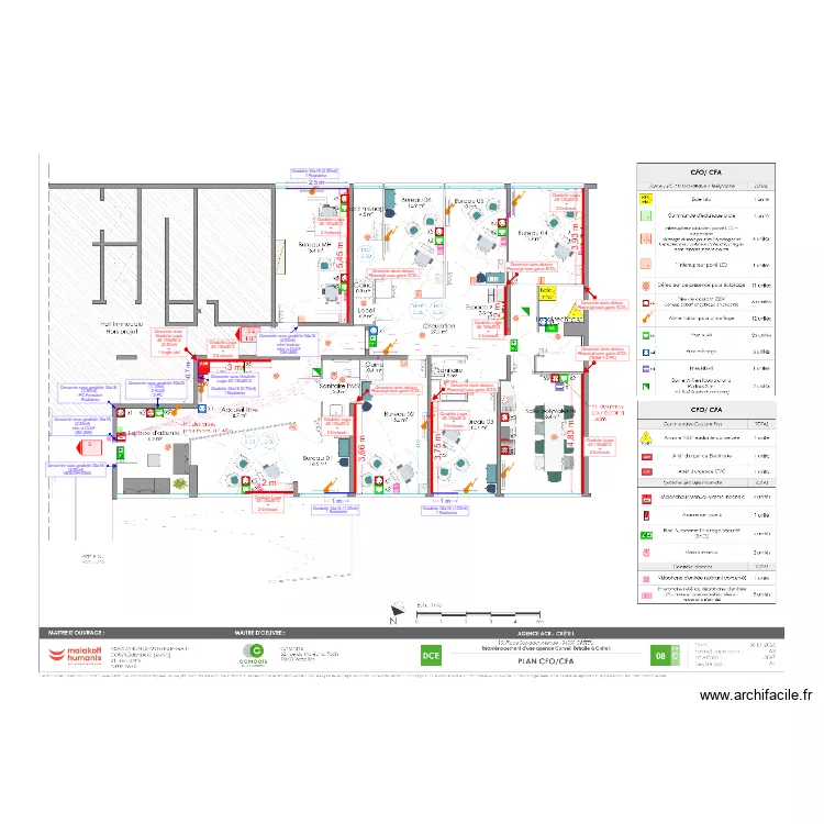 HM CRETEIL - GOULOTTE. Plan de 