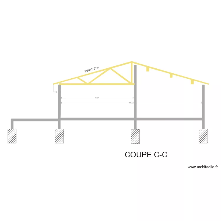 DAVID COUPE CC. Plan de 