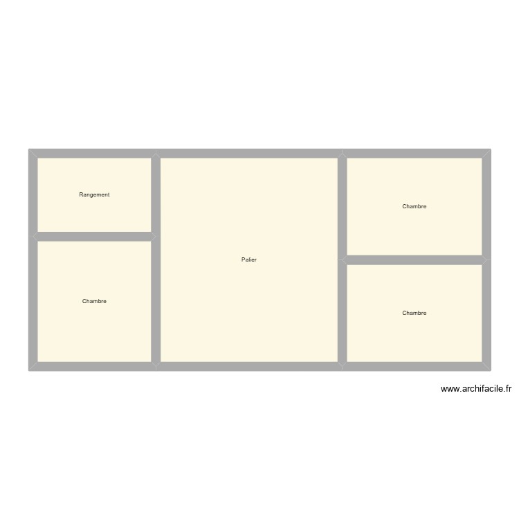 Etage Loisville Imp&ocirc;ts. Plan de 0 pièce et 0 m2
