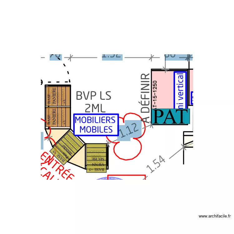 Lyon Saint Vincent LS. Plan de 