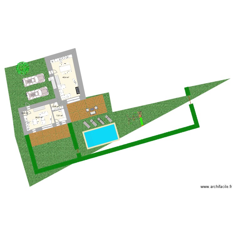 tourtoirac 3.1 Y. Plan de 13 pièces et 169 m2