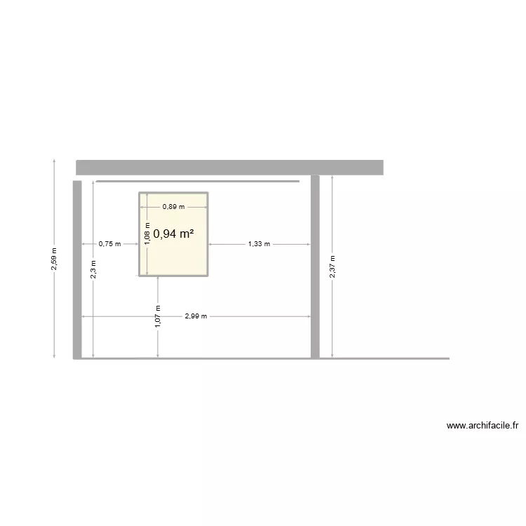 coupe buanderie &. Plan de 1 et 1 m² coupe buanderie &. Plan de 1 et 1 m²