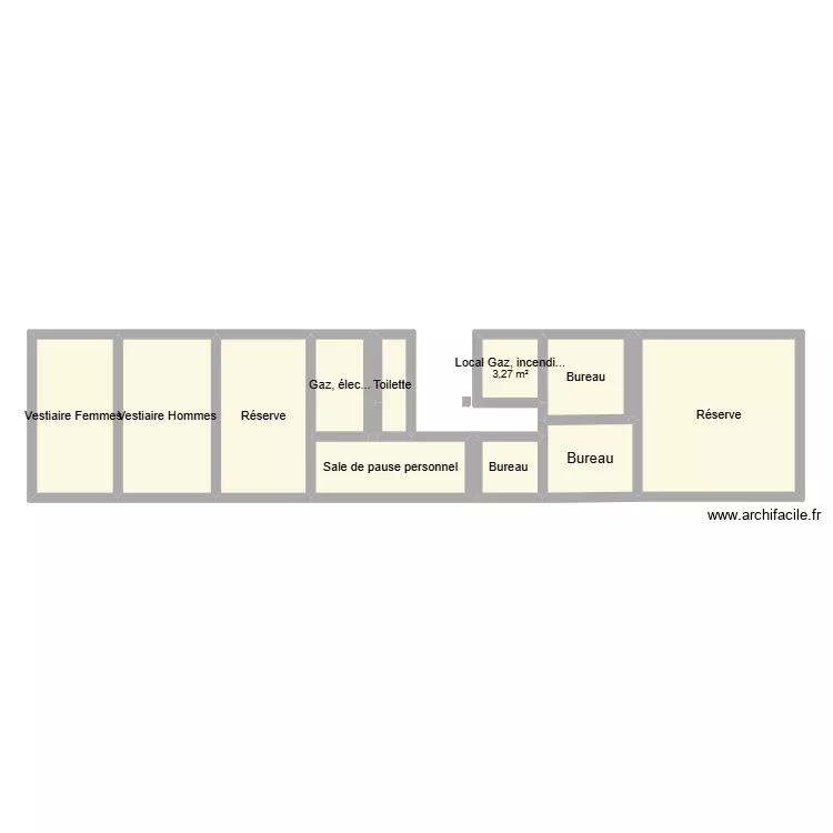Cuisine centrale Cherbourg mémoire. Plan de 11 et 92 m² Cuisine centrale Cherbourg mémoire. Plan de 11 et 92 m²