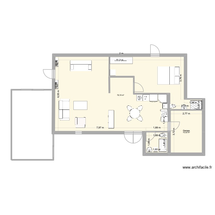 carnoules bis. Plan de 0 pièce et 0 m2 carnoules bis. Plan de 0 pièce et 0 m2