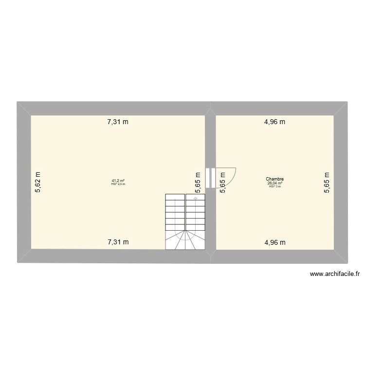 maison. Plan de 0 pièce et 0 m2