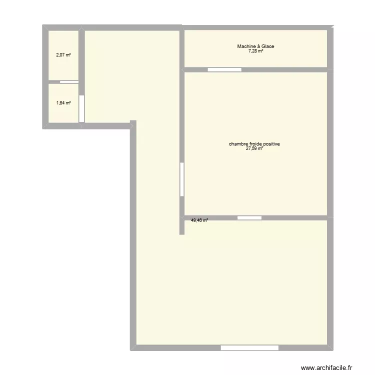 DUCOS 1. Plan de 5 Pièces et 88 m²